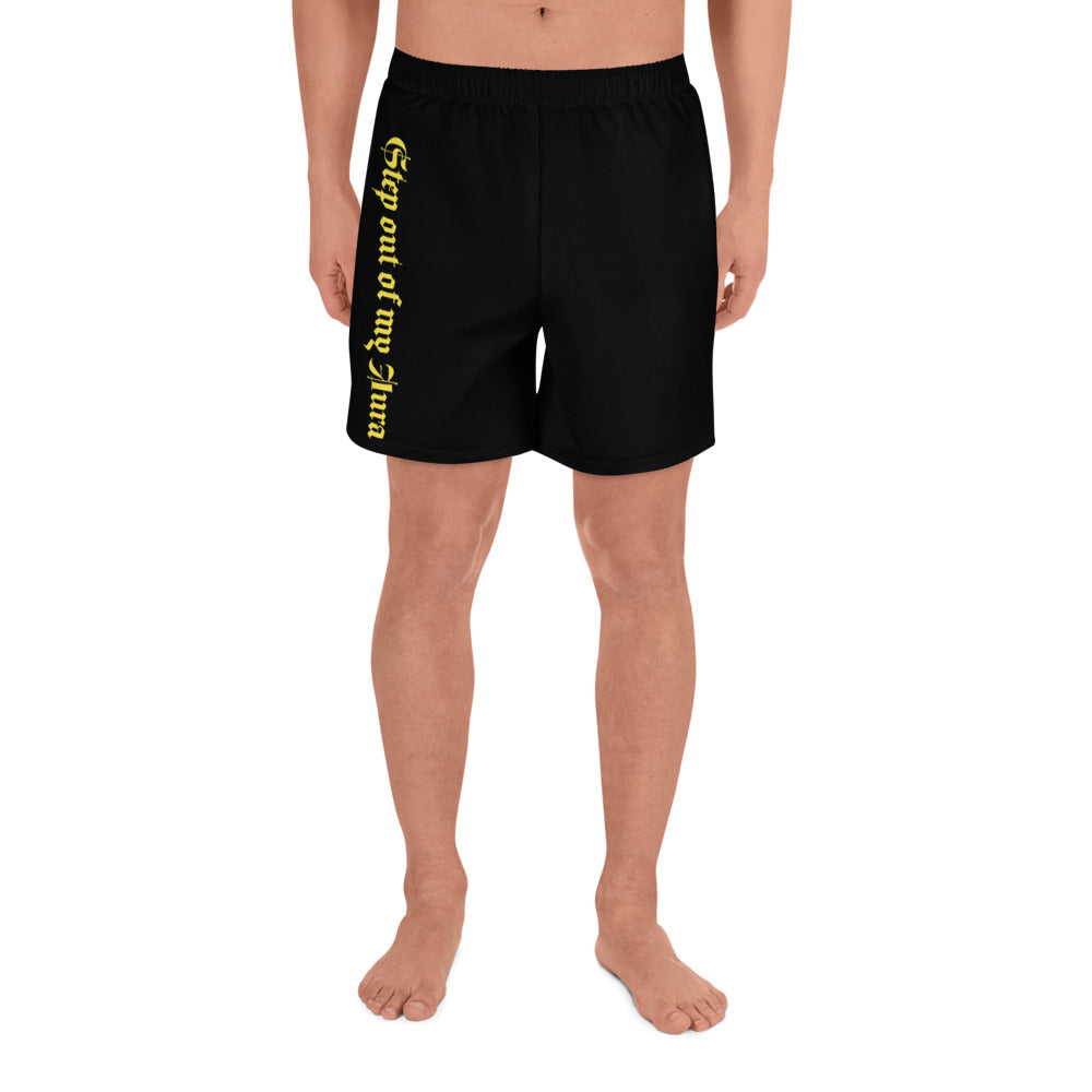 Step Out My Aura-Men's Athletic Long Shorts