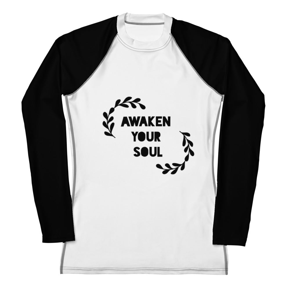 Awaken Your Soul-Women's Rash Guard