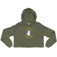 Load image into Gallery viewer, Trust Your Path -777  Crop Hoodie
